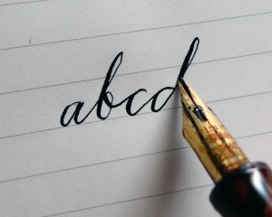 Fountain Pen Positioning